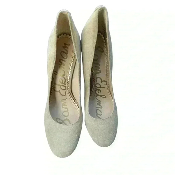 Sam Edelman Stillson Pumps Size 6m  Beige  Suede - Picture 1 of 3